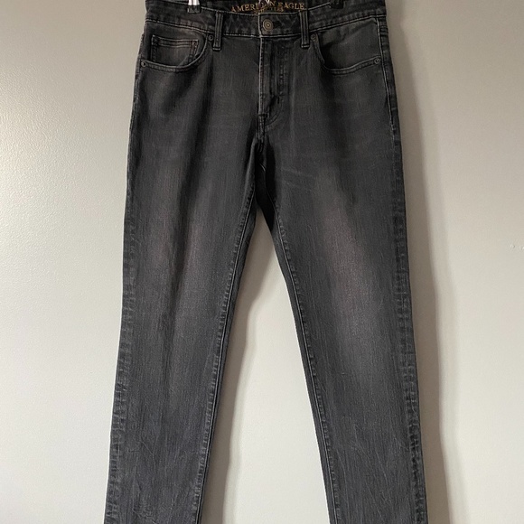 American Eagle Black Denim Jeans - Picture 4 of 5